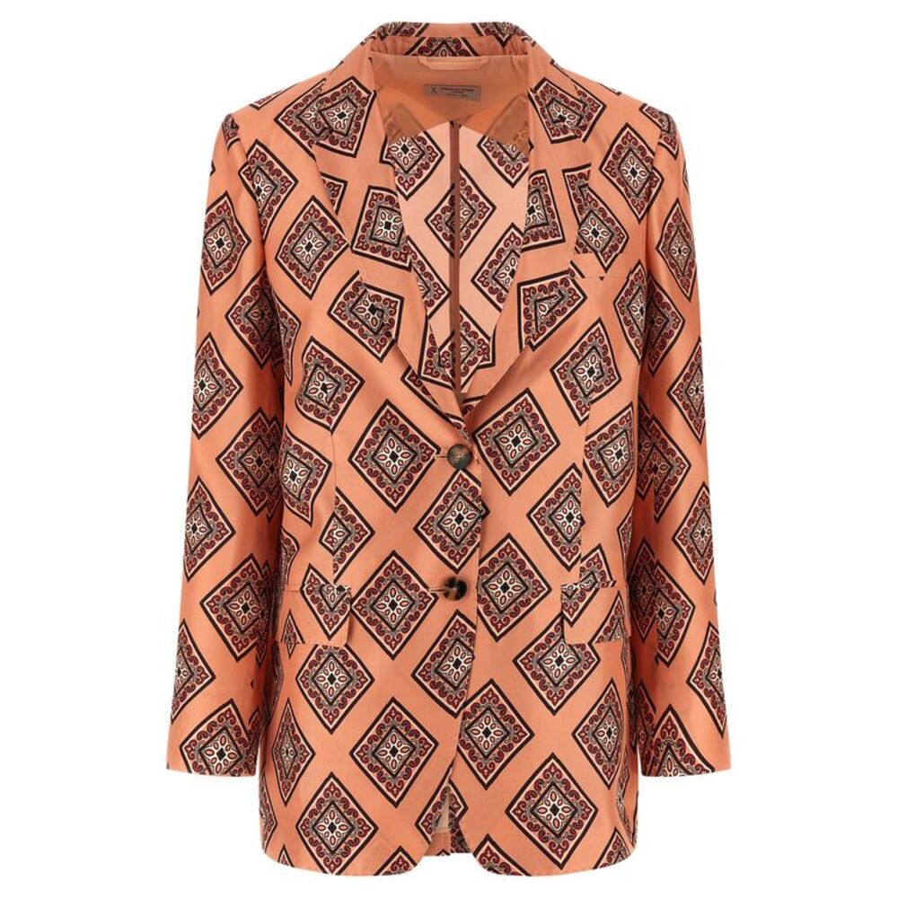 Alberto Biani Women Tie Print Blazer